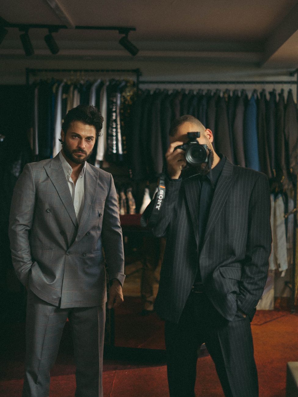 Avant-Garde Tailored Suit